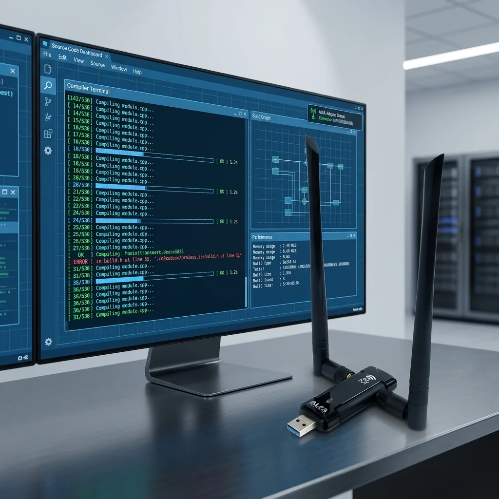 ALFA AWUS036ACM Treiber-Installationsanleitung für China: Kali Linux, Ubuntu, Debian & Raspberry Pi
