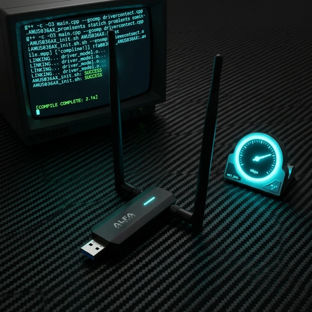 ALFA AWUS036AX Treiber-Installationsanleitung für China: Kali Linux, Ubuntu, Debian & Raspberry Pi