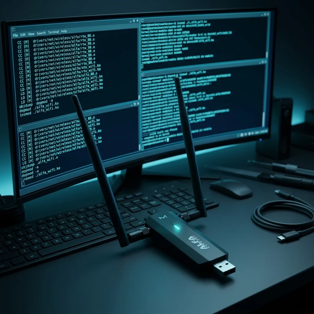 ALFA AWUS036AXM Treiber-Installationsanleitung für China: Kali Linux, Ubuntu, Debian & Raspberry Pi