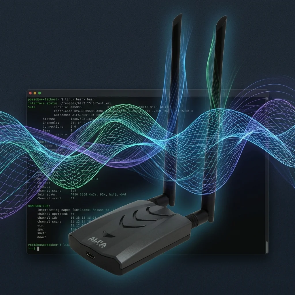 ALFA AWUS036AXML Treiber-Installationsanleitung für China: Kali Linux, Ubuntu, Debian & Raspberry Pi