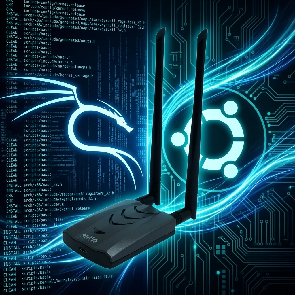 ALFA-USB-WiFi-Treiber unter Kali Linux & Ubuntu 24.04 installieren (2026)