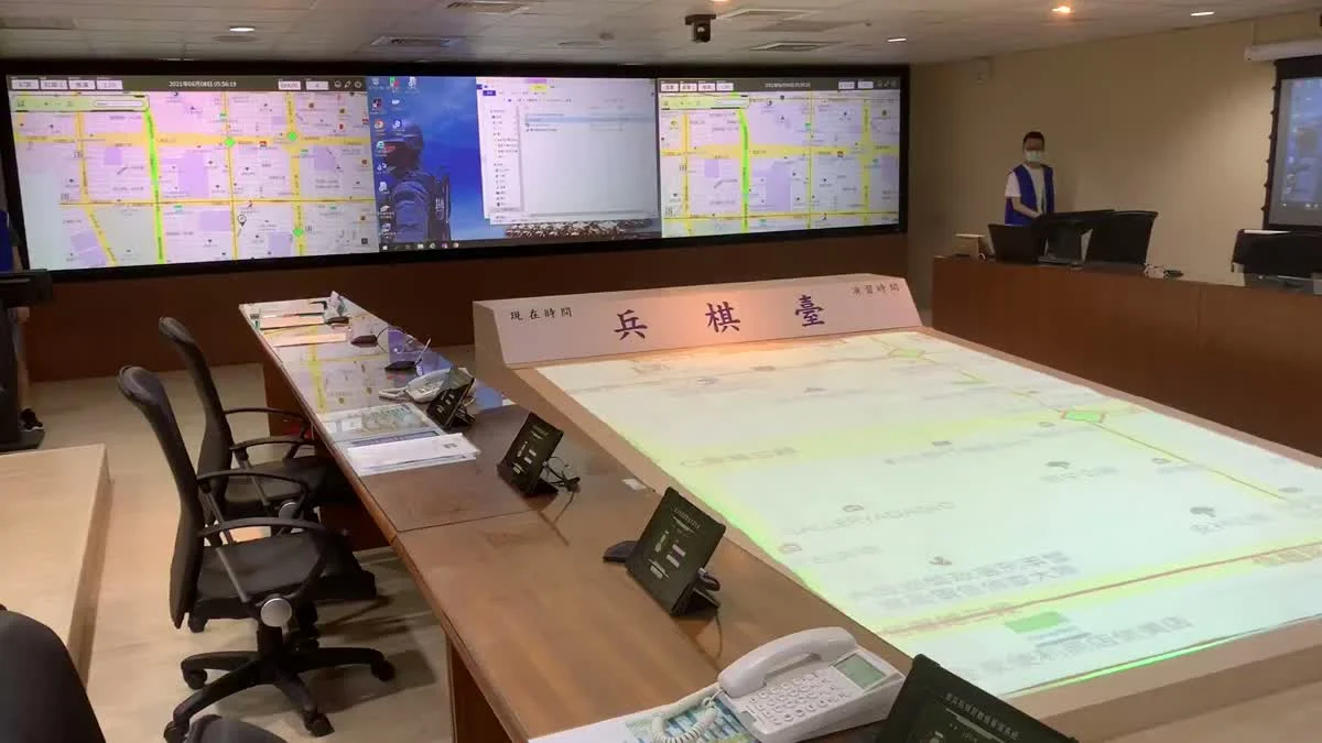 Simulação de Guerra Digital do Comando da Polícia Militar