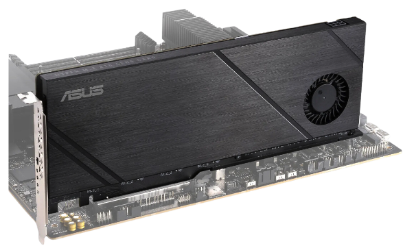 ASUS Hyper M.2 x16 Gen 5 SSD expansion card