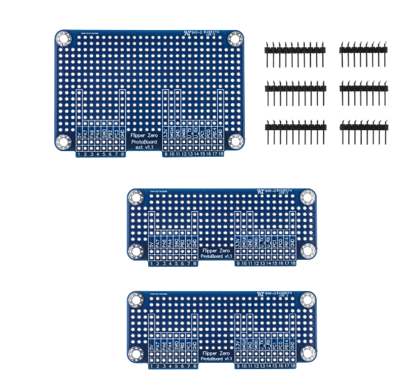 Prototyping Boards for Flipper Zero